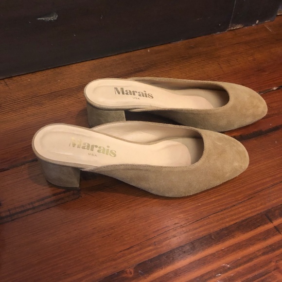 Marais USA Sofia Mules, Camel, Size 7/7.5 - Picture 4 of 5